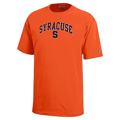 Youth Champion Orange Syracuse Orange Arch Over Logo T-Shirt