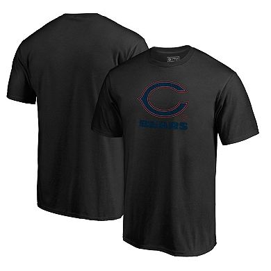 Men's NFL Pro Line Black Chicago Bears Training Camp Hookup T-Shirt