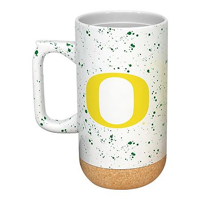 Oregon Ducks 18oz. Speckle Cork Mug