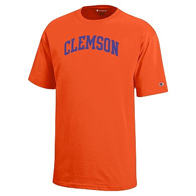 Youth Champion Orange Clemson Tigers Team Arch T-Shirt