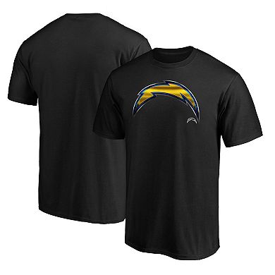 Men's Fanatics Black Los Angeles Chargers Midnight Mascot Team Logo T-Shirt