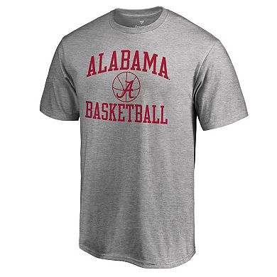 Men's Heathered Gray Alabama Crimson Tide In Bounds T-Shirt