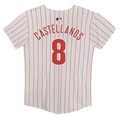 Preschool Nike Nick Castellanos White Philadelphia Phillies Home Game Jersey