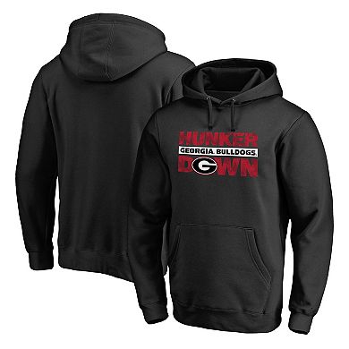 Men's Black Georgia Bulldogs Team Hometown Collection Pullover Hoodie