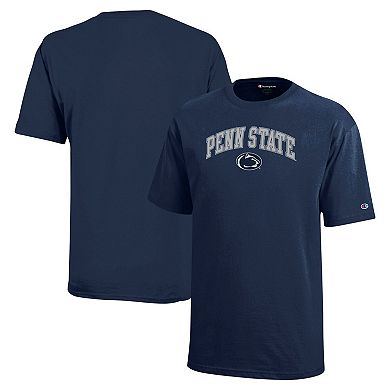 Youth Champion Navy Penn State Nittany Lions Arch Over Logo T-Shirt