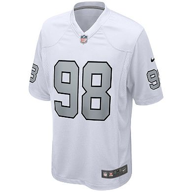 Men's Nike Maxx Crosby White Las Vegas Raiders Alternate Game Jersey