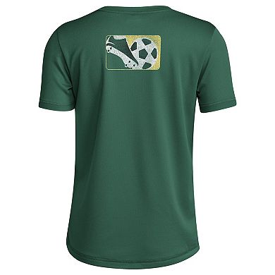 Youth adidas  Green Portland Timbers 2024 Jersey Hook Pre-Match T-Shirt