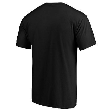 Men's NFL Pro Line Black Chicago Bears Pride Logo T-Shirt