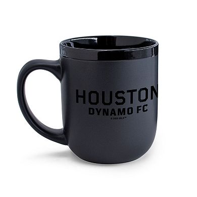 WinCraft Houston Dynamo FC 17oz. Black on Black Ceramic Mug