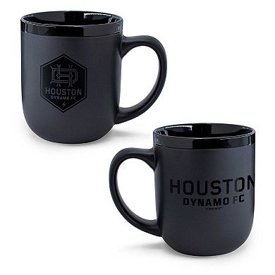 WinCraft Houston Dynamo FC 17oz. Black on Black Ceramic Mug