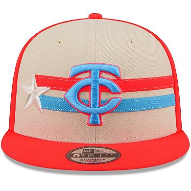 Men's New Era  Cream Minnesota Twins 2024 MLB All-Star Game  9FIFTY Snapback Hat