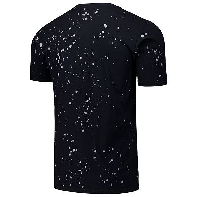 Men's Majestic Threads Black/White Boston Red Sox Splatter T-Shirt