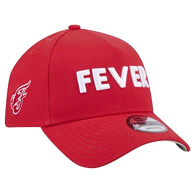 Unisex New Era Red Indiana Fever Rebel Series 9FORTY Adjustable Hat