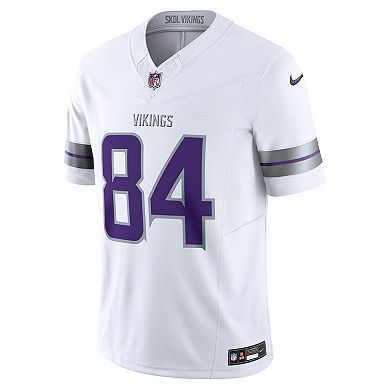 Men's Nike Randy Moss White Minnesota Vikings Alternate Vapor F.U.S.E. Retired Player Limited Jersey