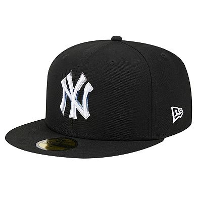 Men's New Era Black New York Yankees  Raceway 59FIFTY Fitted Hat