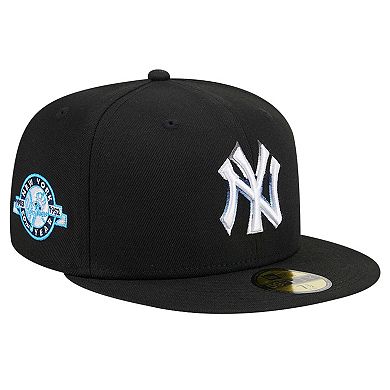 Men's New Era Black New York Yankees  Raceway 59FIFTY Fitted Hat