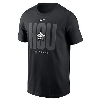 Men's Nike Black Houston Astros Fashion Local T-Shirt