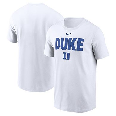 Men's Nike White Duke Blue Devils Local Ultimate Chant T-Shirt