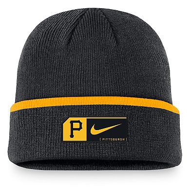 Men's Nike Black Pittsburgh Pirates Terra Cuffed Knit Hat