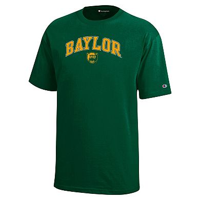 Youth Champion Green Baylor Bears Arch Over Logo T-Shirt