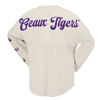 Women's Spirit Jersey Natural LSU Tigers Local Long Sleeve T-Shirt