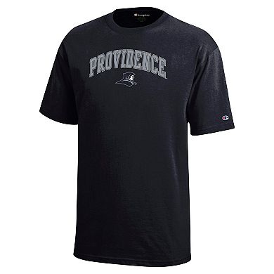 Youth Champion Black Providence Friars Arch Over Logo T-Shirt