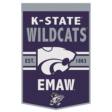 WinCraft Kansas State Wildcats 24" x 38" Slogan Banner