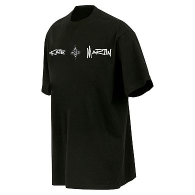 Unisex round21 Kate Martin Black Las Vegas Aces Signature Series Oversized Boxy T-Shirt