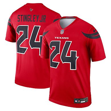 Men's Nike Derek Stingley Jr. Red Houston Texans Legend Jersey