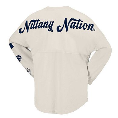 Women's Spirit Jersey Natural Penn State Nittany Lions Local Long Sleeve T-Shirt