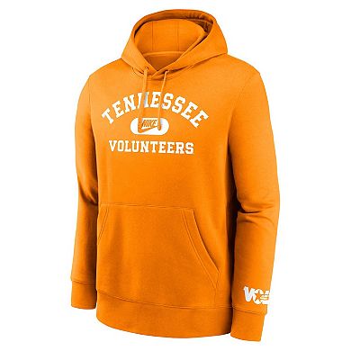 Men's Nike Tennessee Orange Tennessee Volunteers Legacy Foundational Two-Hit Club Performance Pullover Hoodie