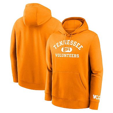 Men's Nike Tennessee Orange Tennessee Volunteers Legacy Foundational Two-Hit Club Performance Pullover Hoodie