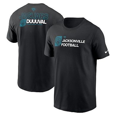 Men's Nike Black Jacksonville Jaguars Outline T-Shirt