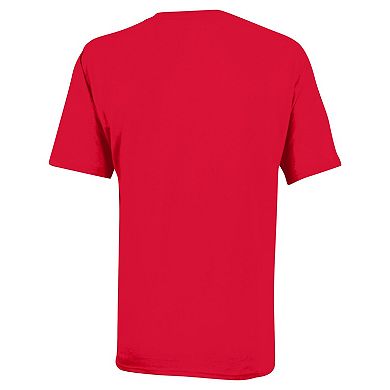 Youth Champion Red Georgia Bulldogs Arch Over Logo T-Shirt