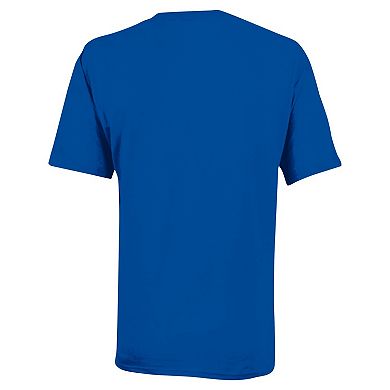 Youth Champion Royal Kansas Jayhawks Team Arch T-Shirt