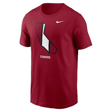 Men's Nike Cardinal Stanford Cardinal Campus State Shape T-Shirt