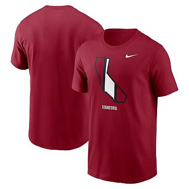 Men's Nike Cardinal Stanford Cardinal Campus State Shape T-Shirt