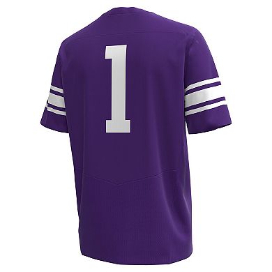 Men's Under Armour #1 Purple Northwestern Wildcats Replica Football Jersey