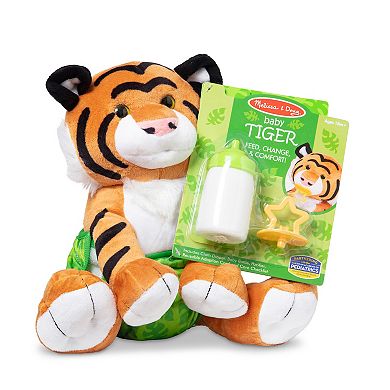 Melissa & Doug 11-Inch Baby Tiger Plush Stuffed Animal