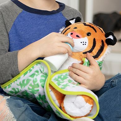 Melissa & Doug 11-Inch Baby Tiger Plush Stuffed Animal