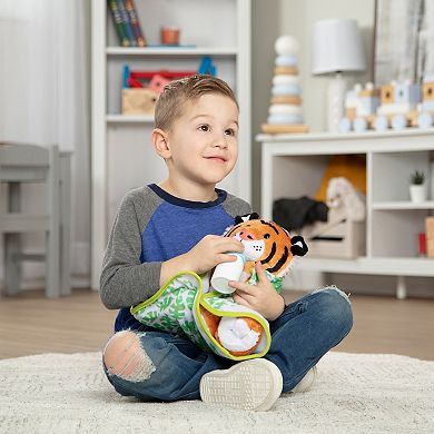 Melissa & Doug 11-Inch Baby Tiger Plush Stuffed Animal