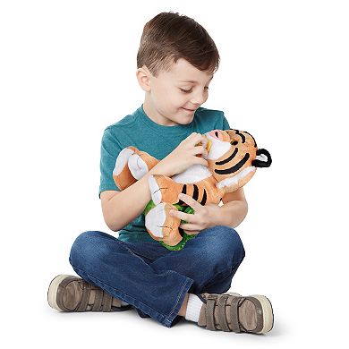 Melissa & Doug 11-Inch Baby Tiger Plush Stuffed Animal