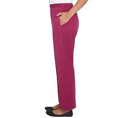 Women's Alfred Dunner Side Seam Pocket Medium Length Pant