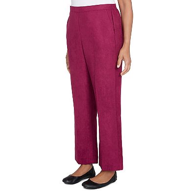 Petite Alfred Dunner Classic Slant Pocket Pants