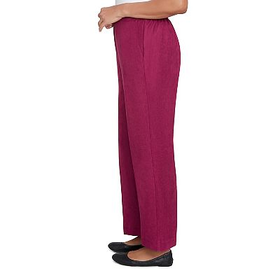 Petite Alfred Dunner Classic Slant Pocket Pants