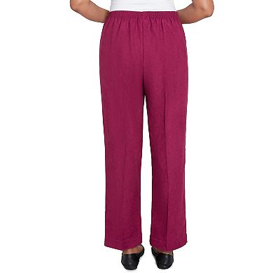 Petite Alfred Dunner Classic Slant Pocket Pants