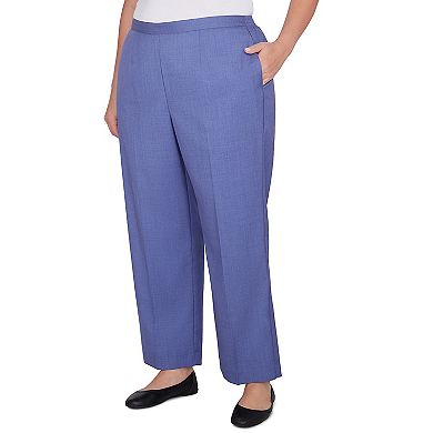 Plus Size Alfred Dunner Avenue Classic Short Length Pants