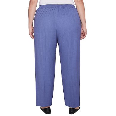 Plus Size Alfred Dunner Avenue Classic Short Length Pants