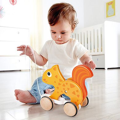 Hape Wooden Pull-Along Toy - Squirrel