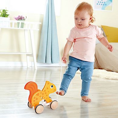 Hape Wooden Pull-Along Toy - Squirrel